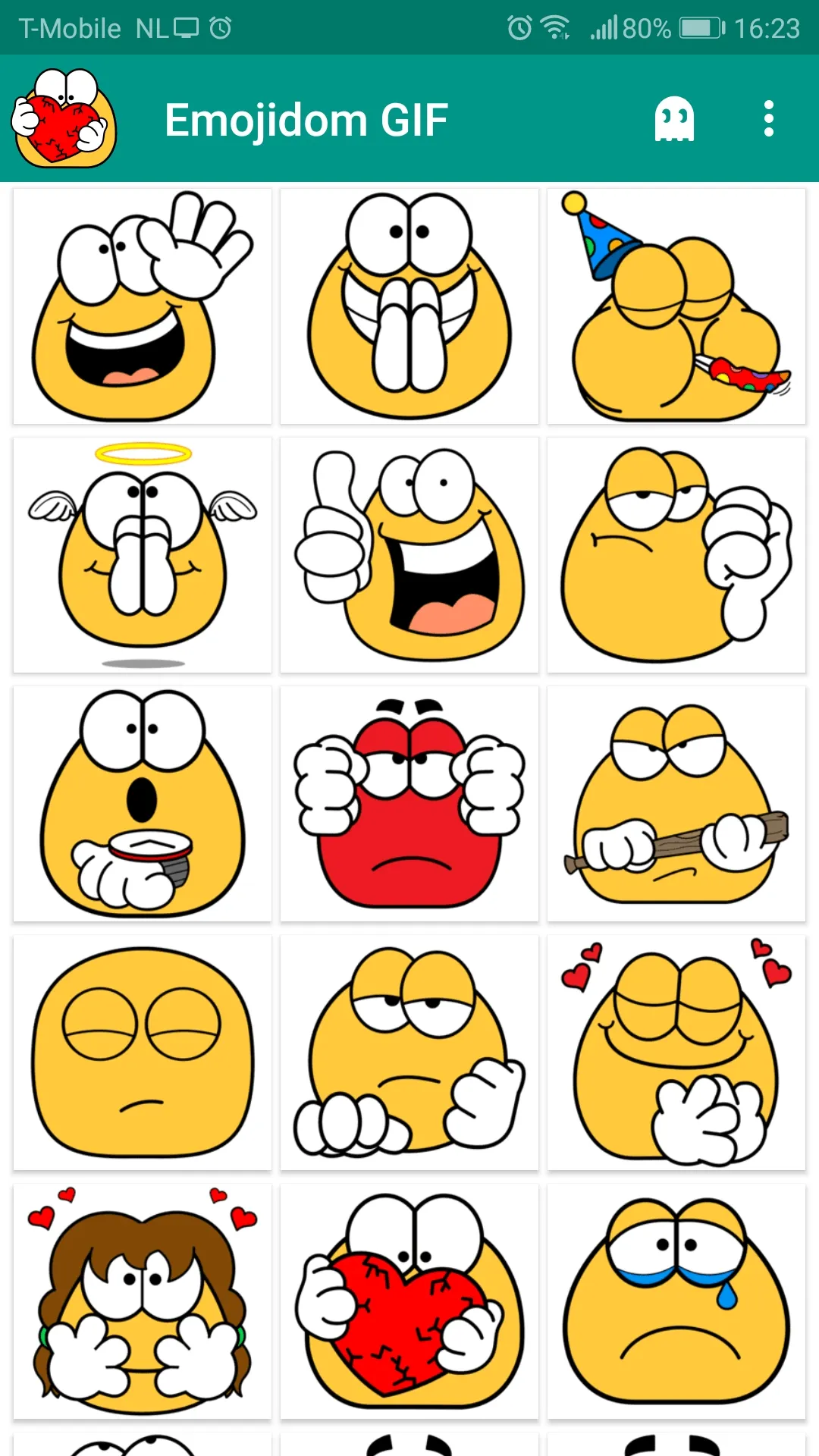 Emojidom Animated / GIF emotic | Indus Appstore | Screenshot