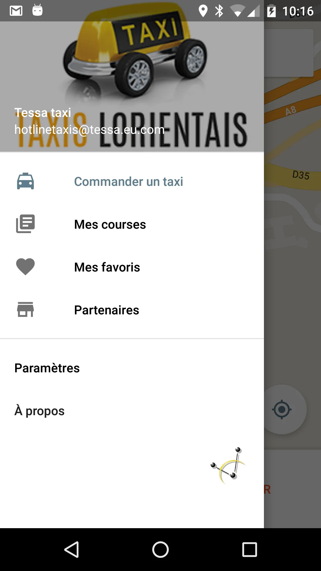 Taxis Lorientais | Indus Appstore | Screenshot