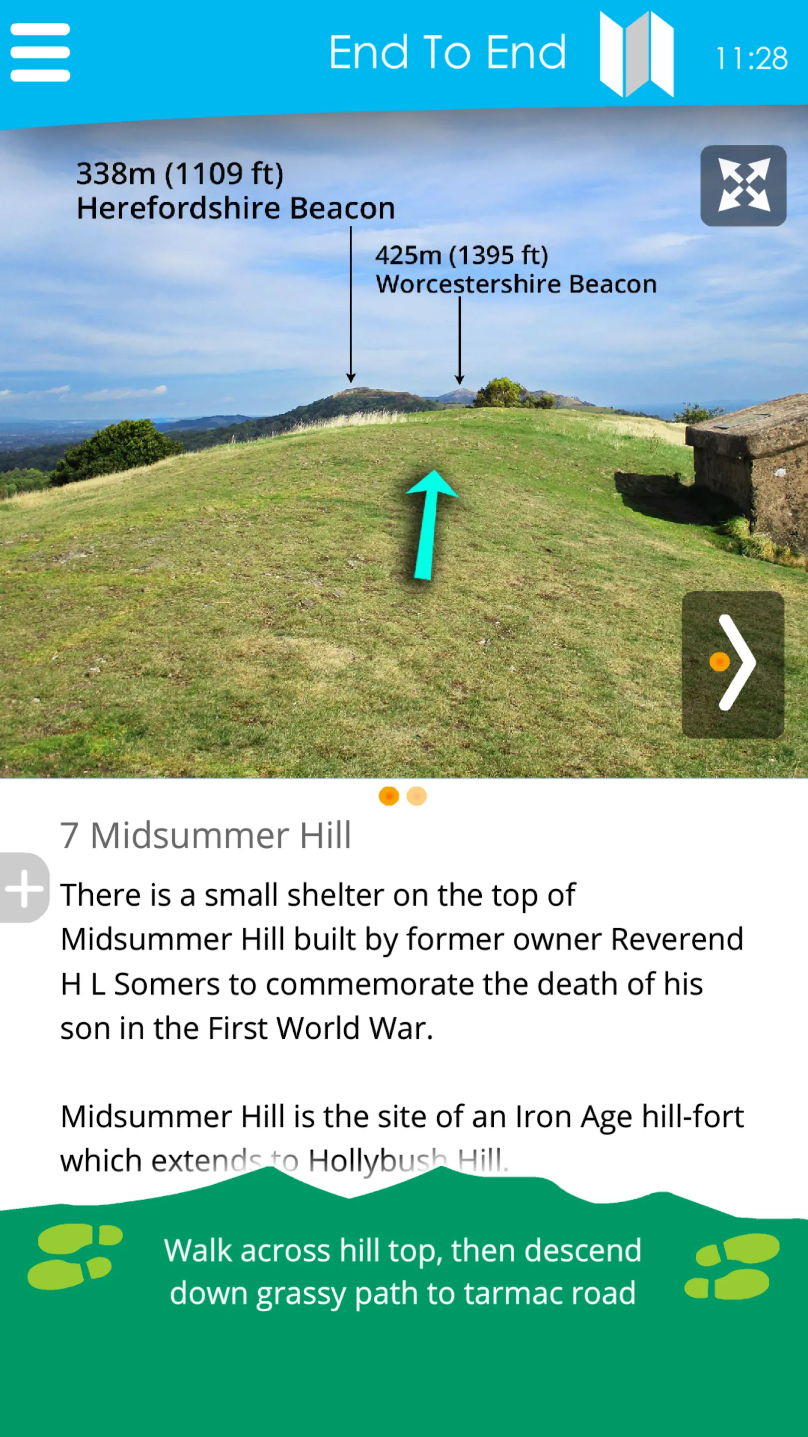 MalvernsWalks | Indus Appstore | Screenshot