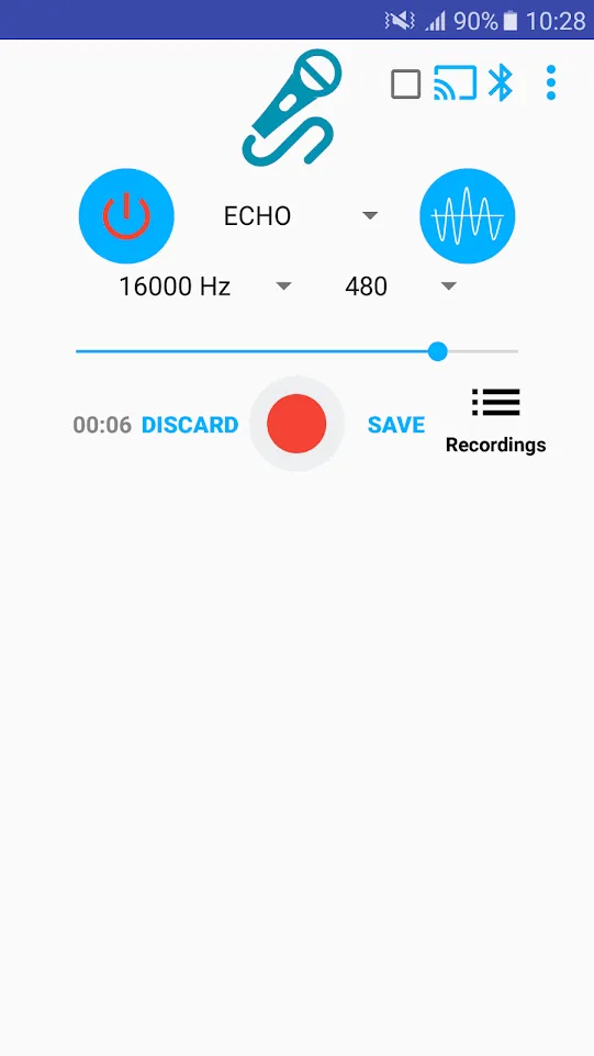 Microphone Pro (No delay) | Indus Appstore | Screenshot