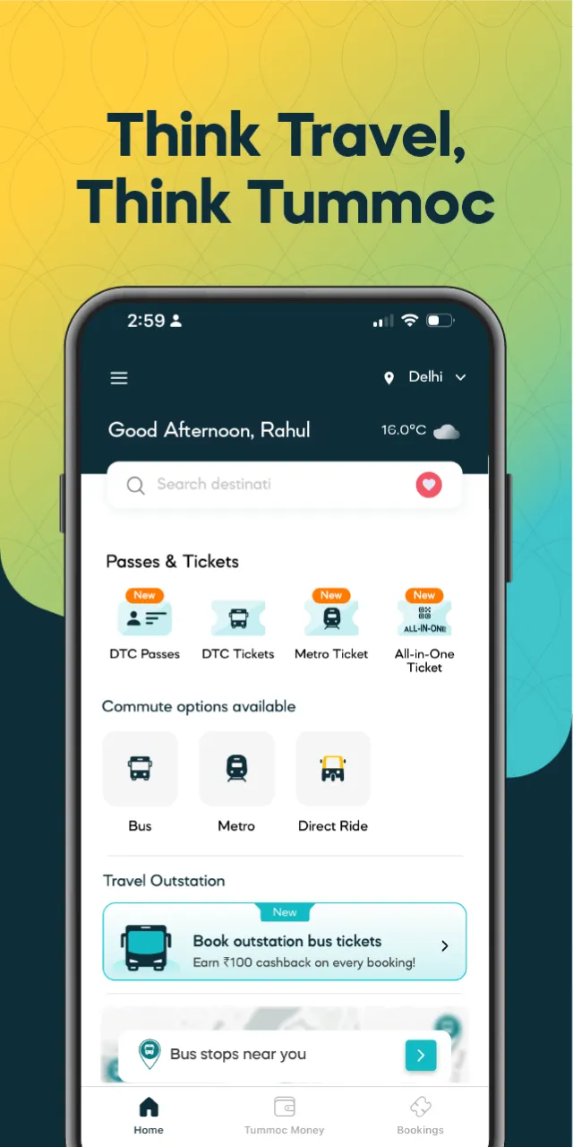 Tummoc: Bus & Metro Ticketing | Indus Appstore | Screenshot