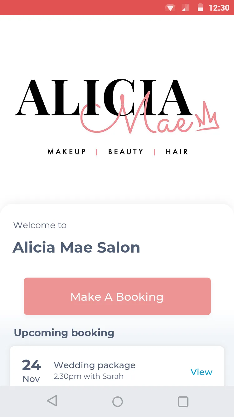 Alicia Mae Salon | Indus Appstore | Screenshot