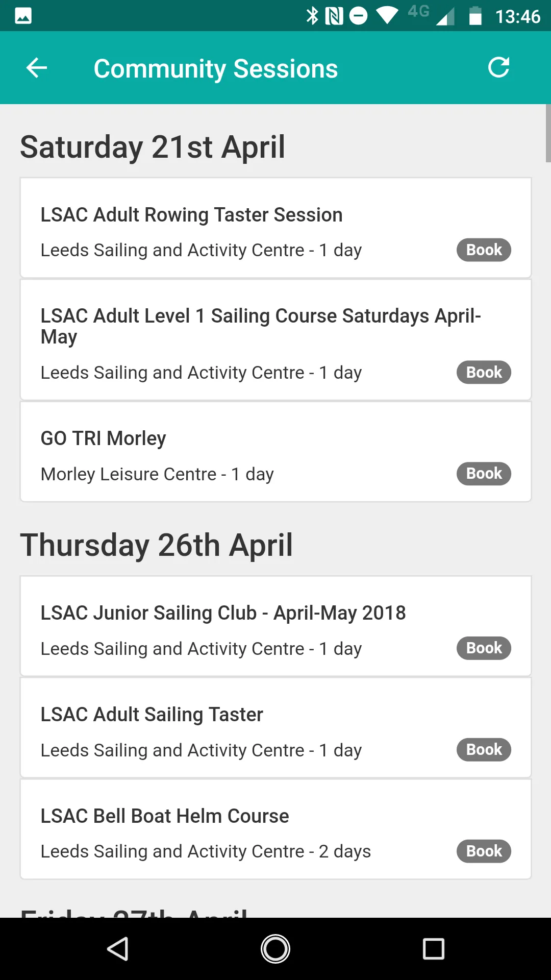 Active Leeds | Indus Appstore | Screenshot