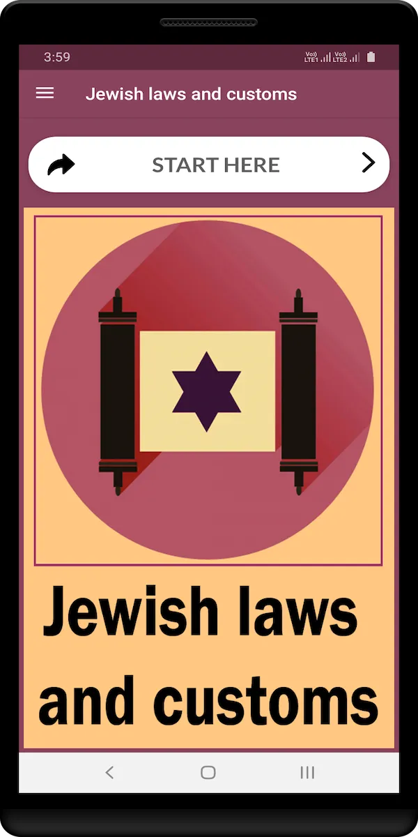 Jewish laws and customs | Indus Appstore | Screenshot