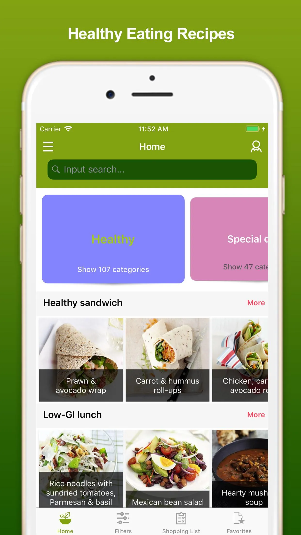 Healthy Eating Recipes | Indus Appstore | Screenshot