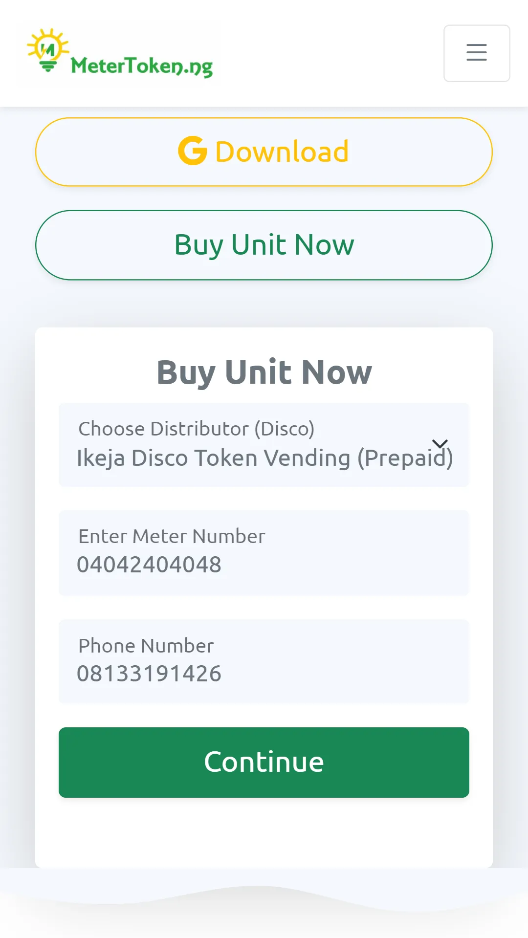 metertoken | Indus Appstore | Screenshot