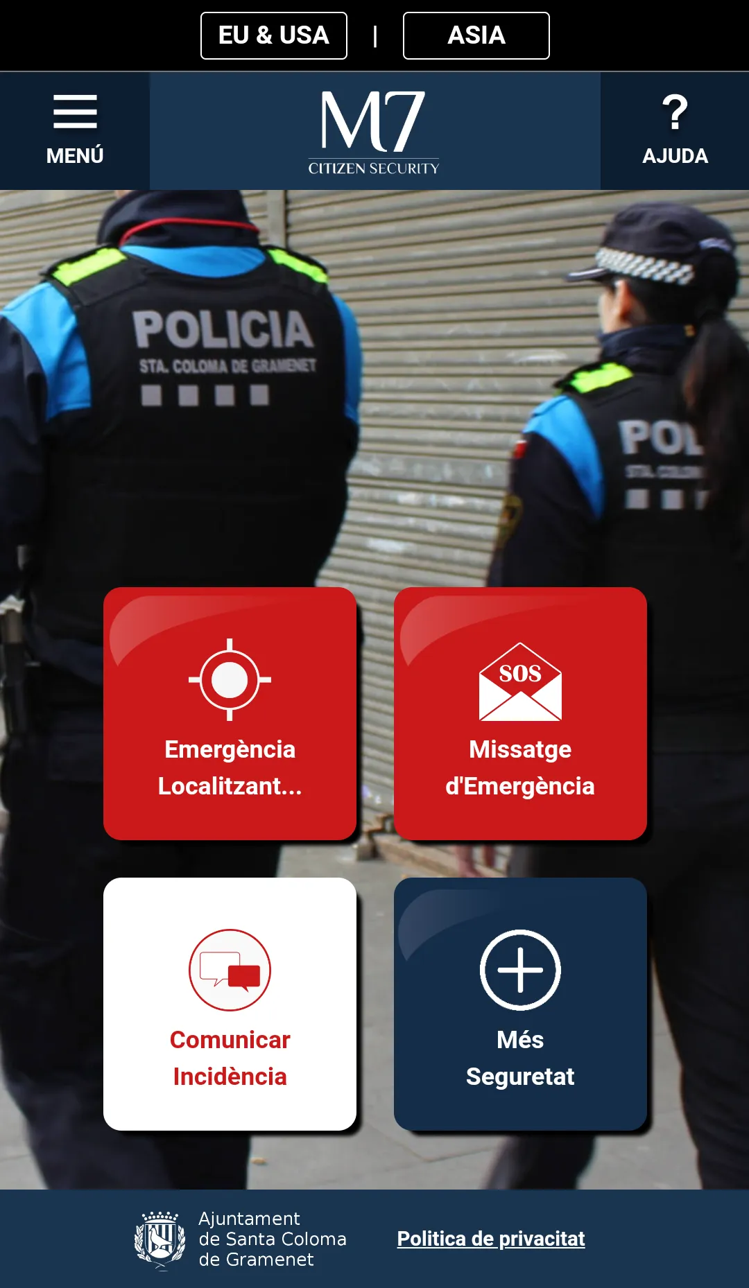 Seguretat Ciutadana Sta Coloma | Indus Appstore | Screenshot