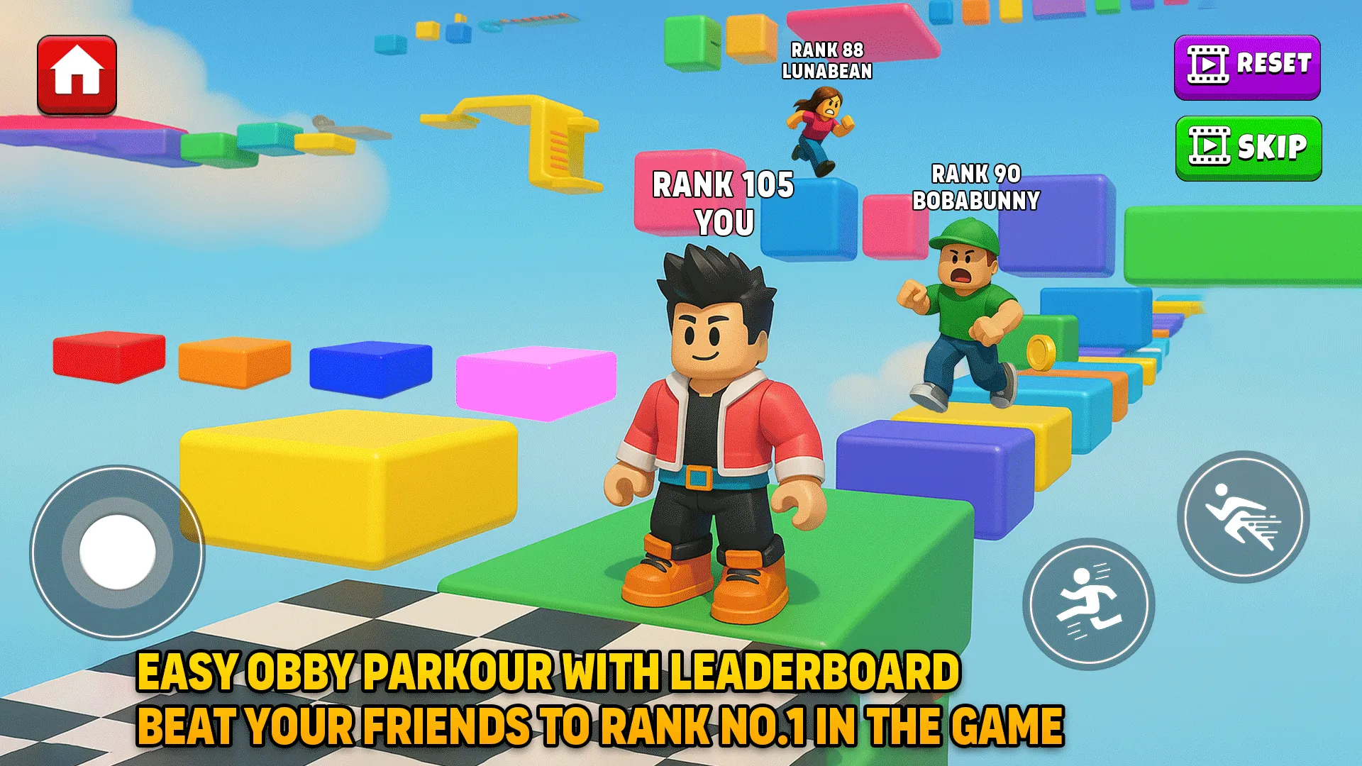 Easy Obby Parkour: Obbys Games | Indus Appstore | Screenshot