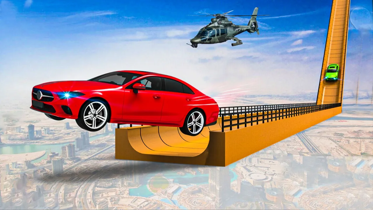 Crazy Impossible Car Stunts 3D | Indus Appstore | Screenshot