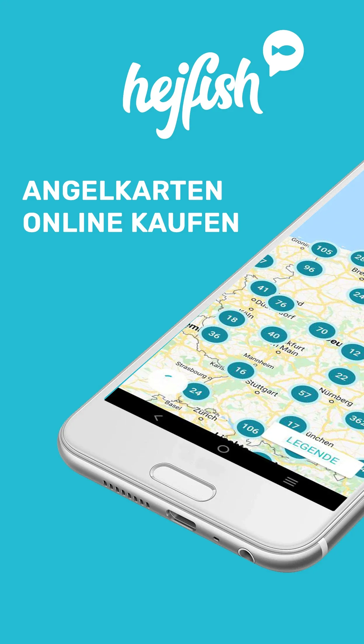 hejfish Angelkarten | Indus Appstore | Screenshot