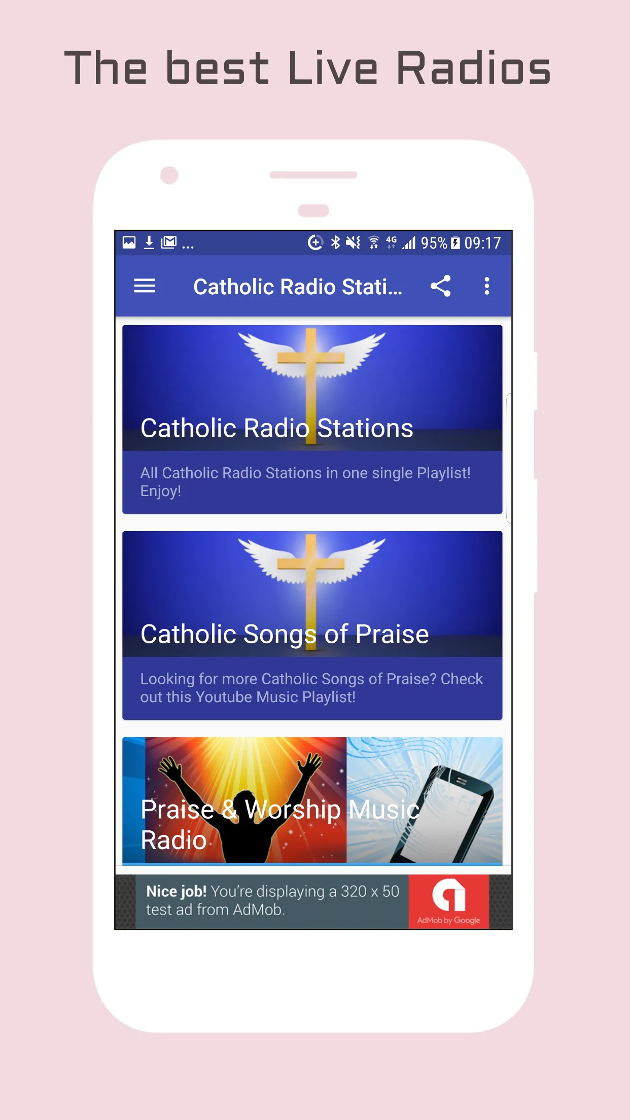 Catholic Radio Stations | Indus Appstore | Screenshot