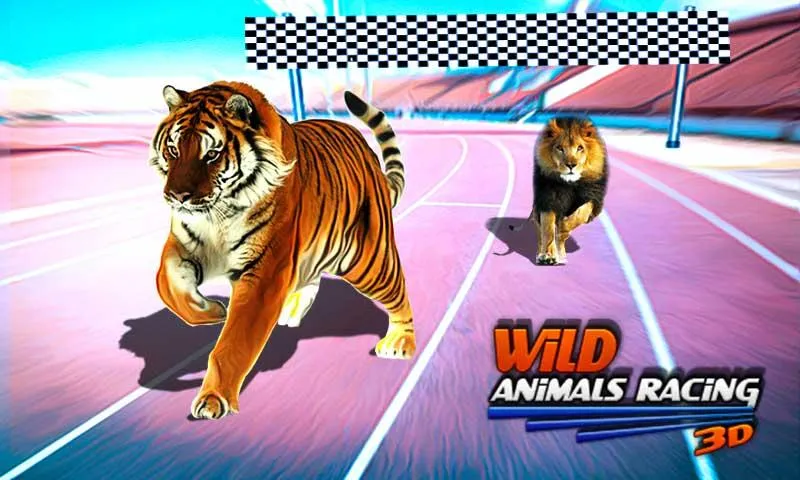 Wild Animals Racing 3D | Indus Appstore | Screenshot