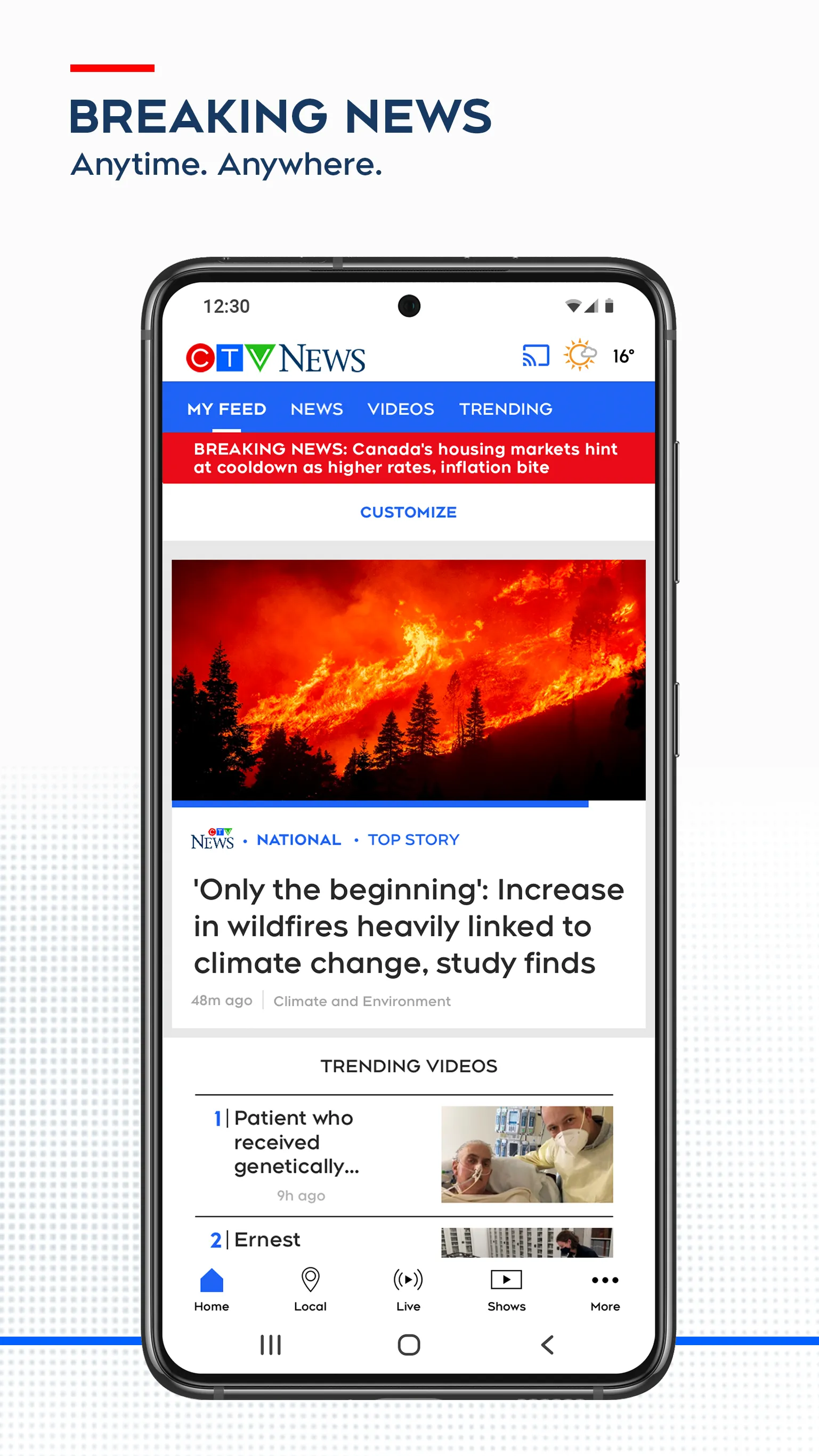 CTV News: News for Canadians | Indus Appstore | Screenshot