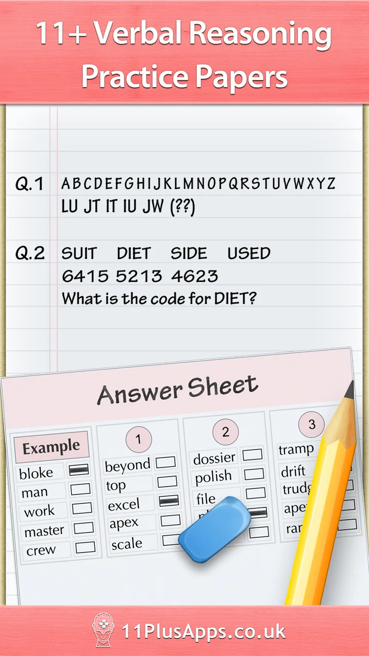 11+ Verbal Reasoning Papers LE | Indus Appstore | Screenshot