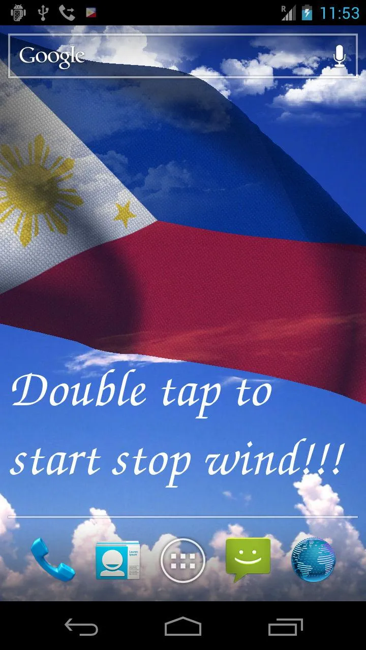 Philippines Flag Live Wall | Indus Appstore | Screenshot