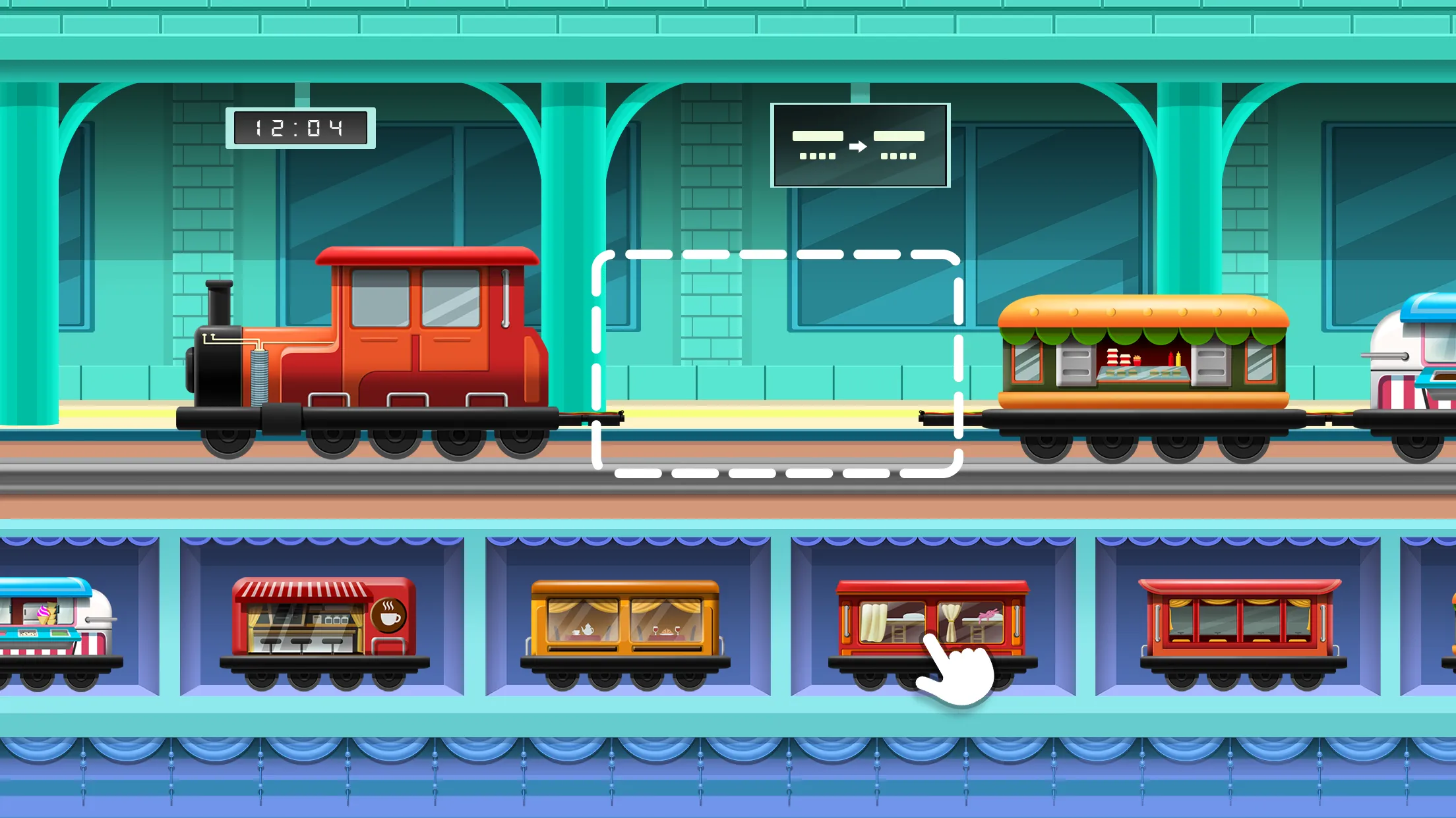 Train Builder Games for kids | Indus Appstore | Screenshot