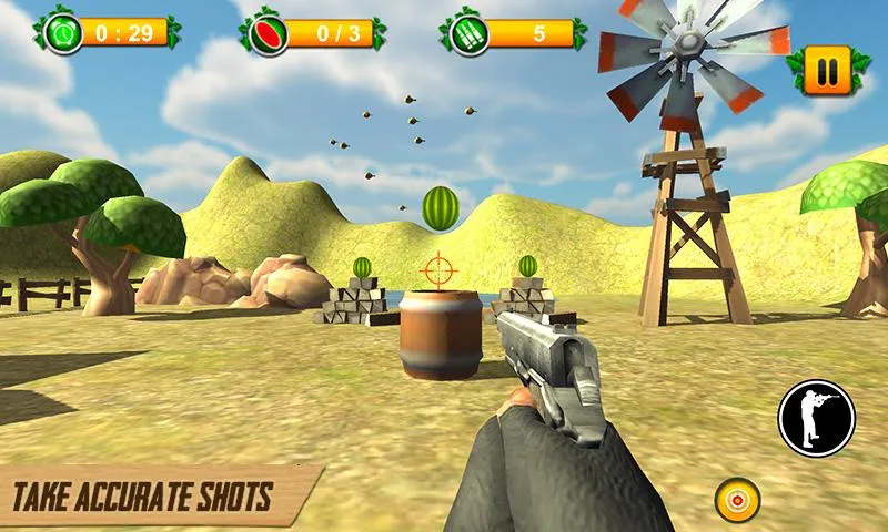 Shoot The Watermelon | Indus Appstore | Screenshot