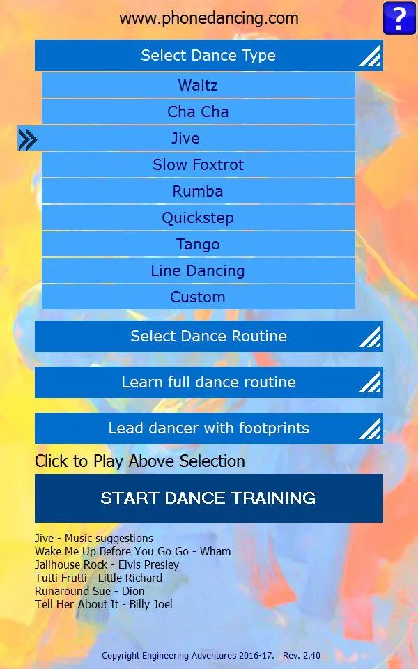 Ballroom Dancing Step Trainer | Indus Appstore | Screenshot