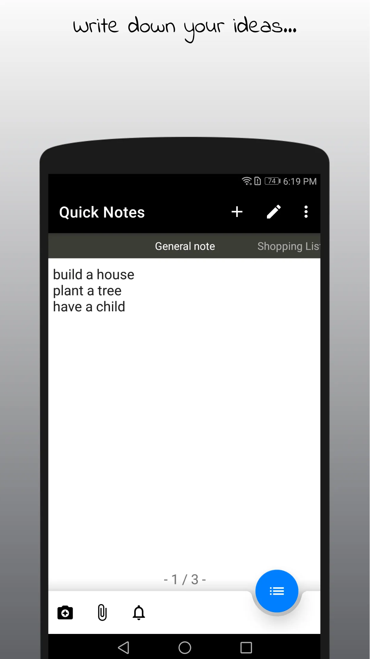 Quick Notes Legacy | Indus Appstore | Screenshot