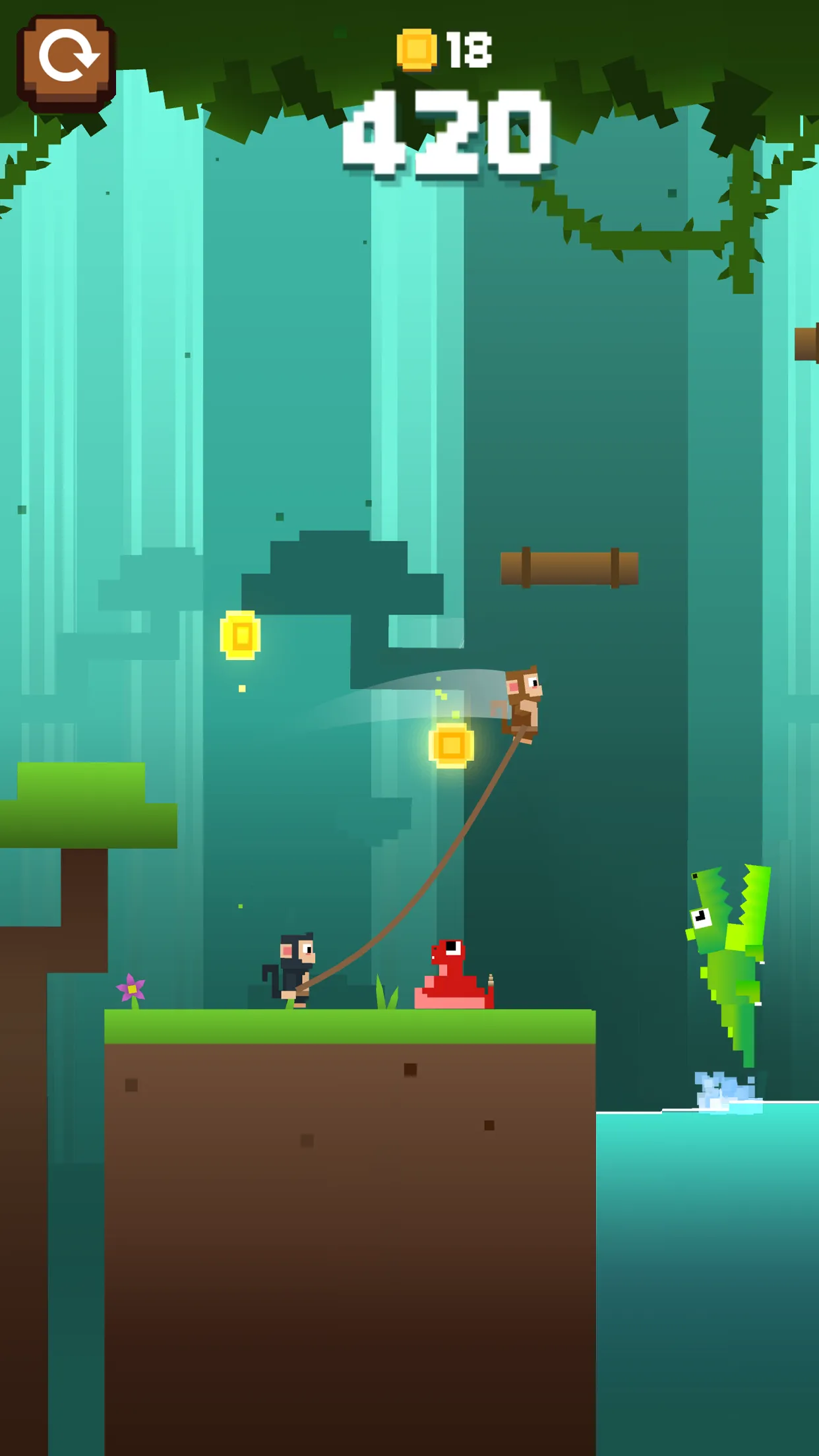 Monkey Ropes | Indus Appstore | Screenshot