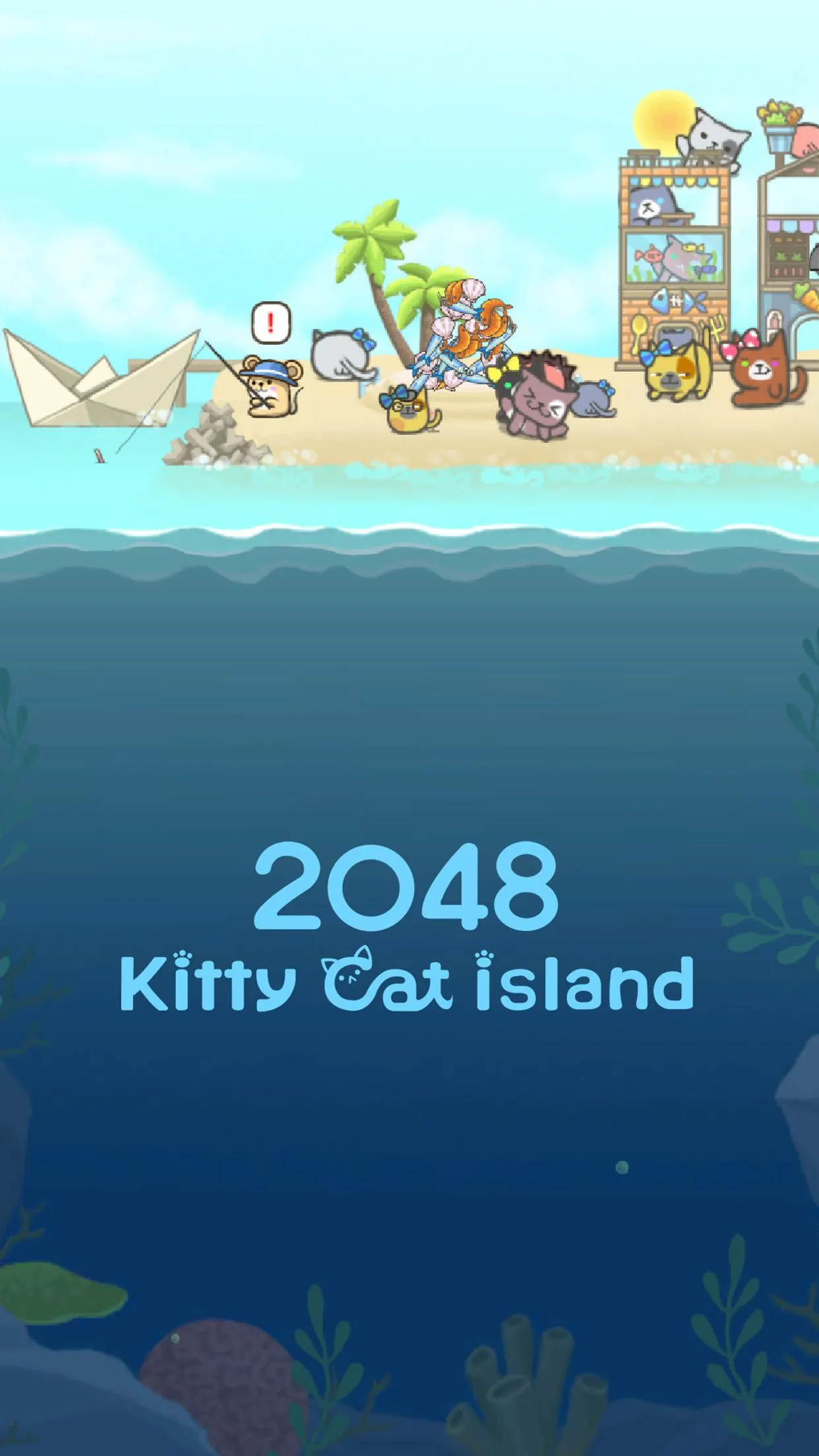 2048 Kitty Cat Island | Indus Appstore | Screenshot