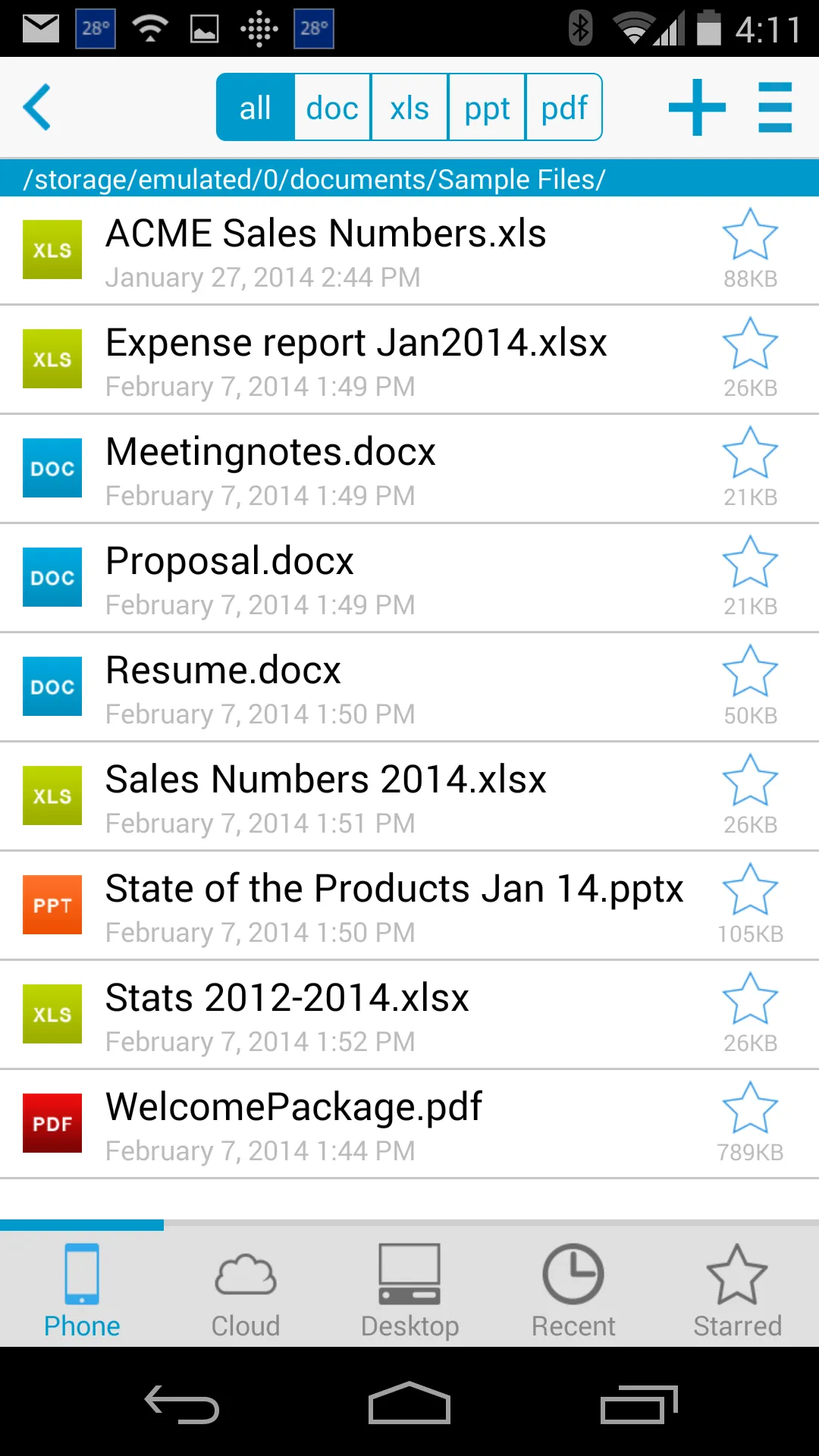 Docs To Go™ Office Suite | Indus Appstore | Screenshot