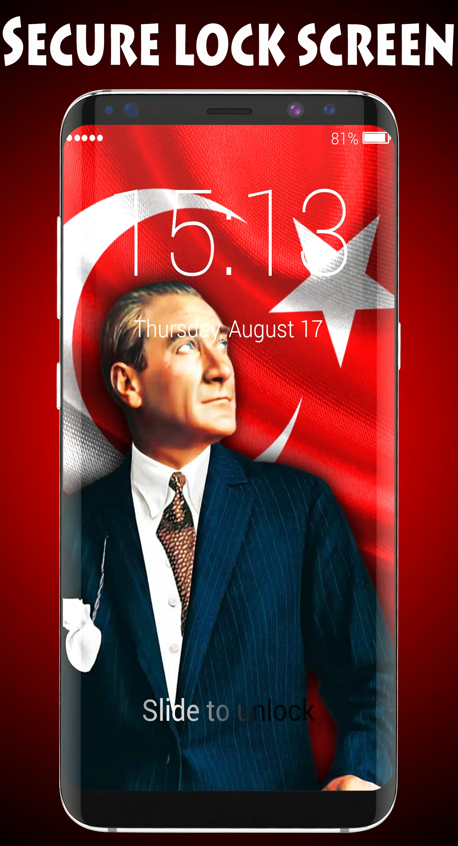 Ataturk Lock Screen Wallpapers | Indus Appstore | Screenshot