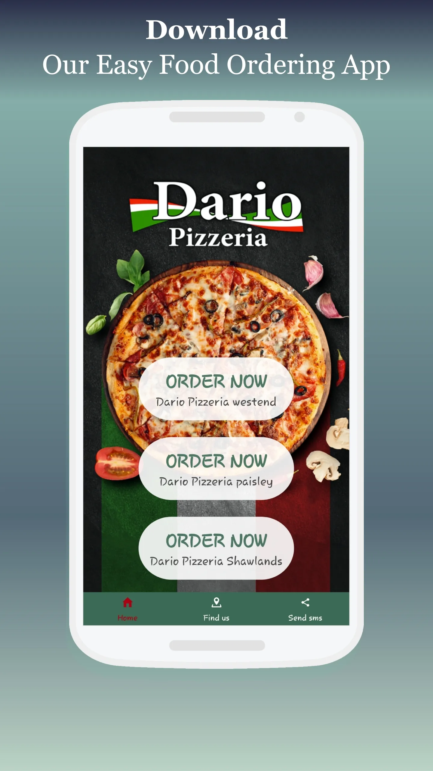 Dario Pizzeria Glasgow | Indus Appstore | Screenshot