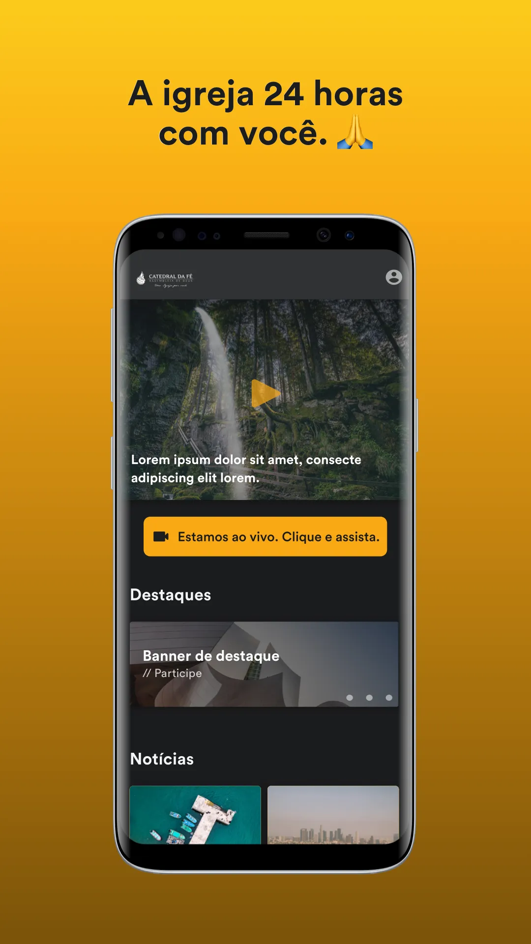 ADFÉ - Uma igreja por você | Indus Appstore | Screenshot