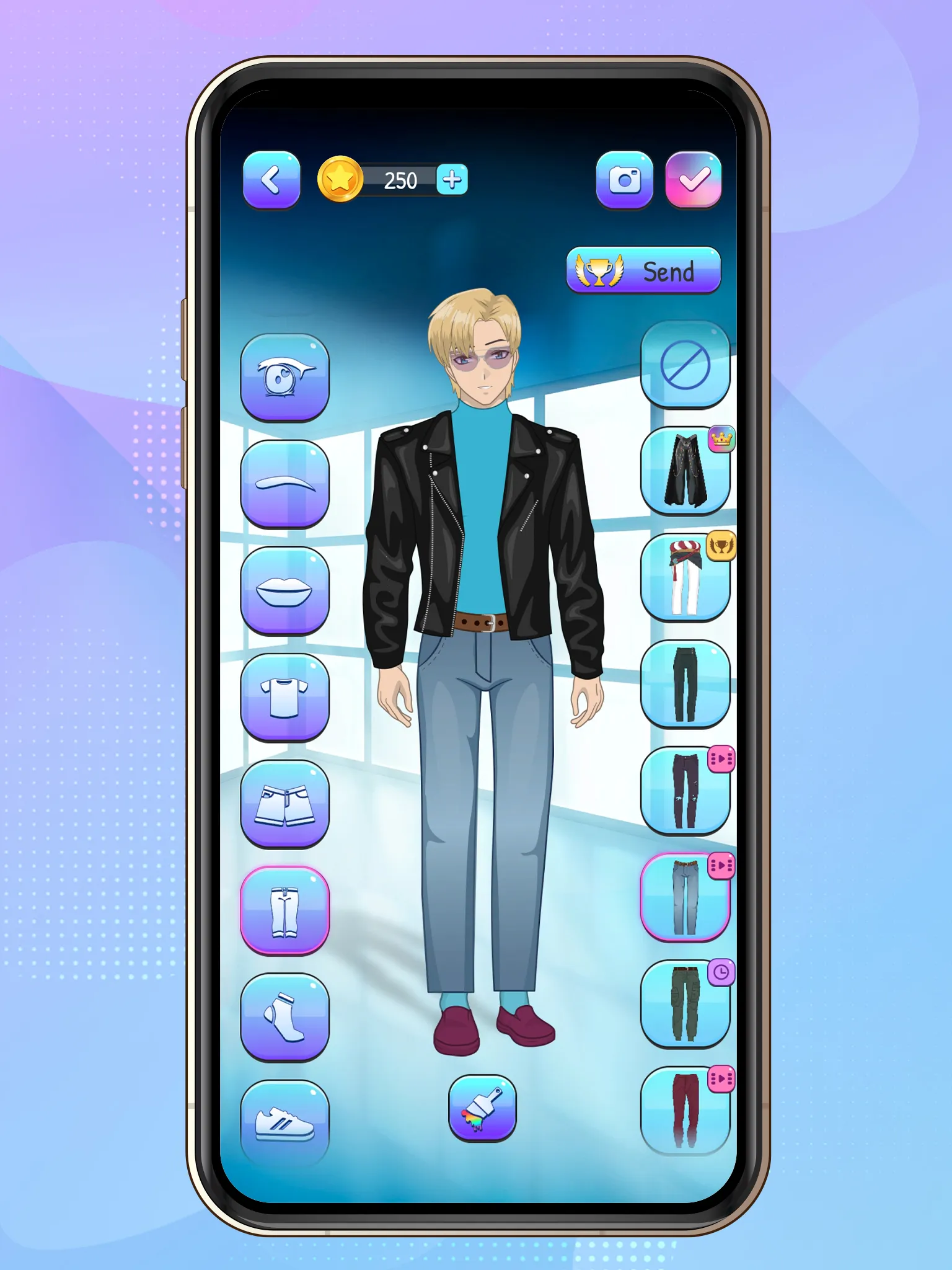 Anime Boys Dress Up Games | Indus Appstore | Screenshot