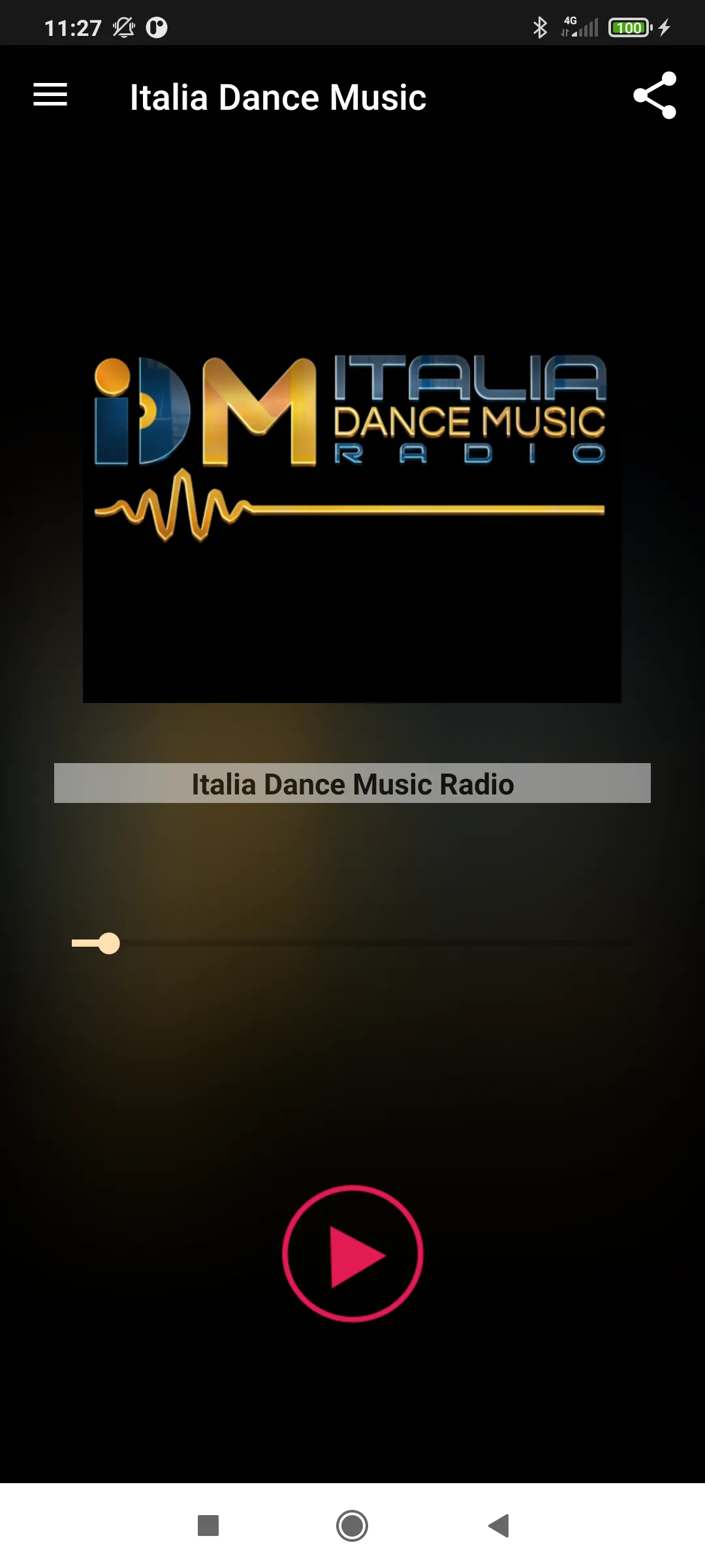 Italia Dance Music Radio | Indus Appstore | Screenshot