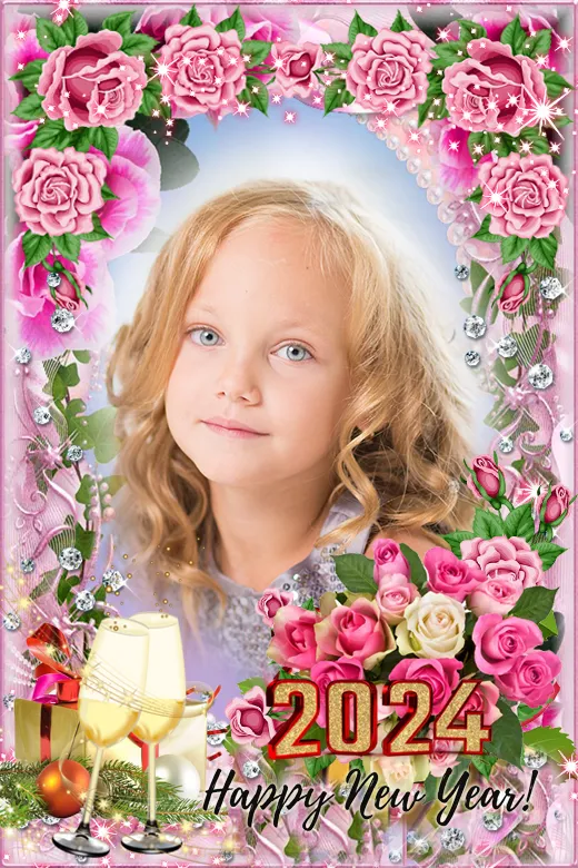 New Year Photo Frame 2024 | Indus Appstore | Screenshot