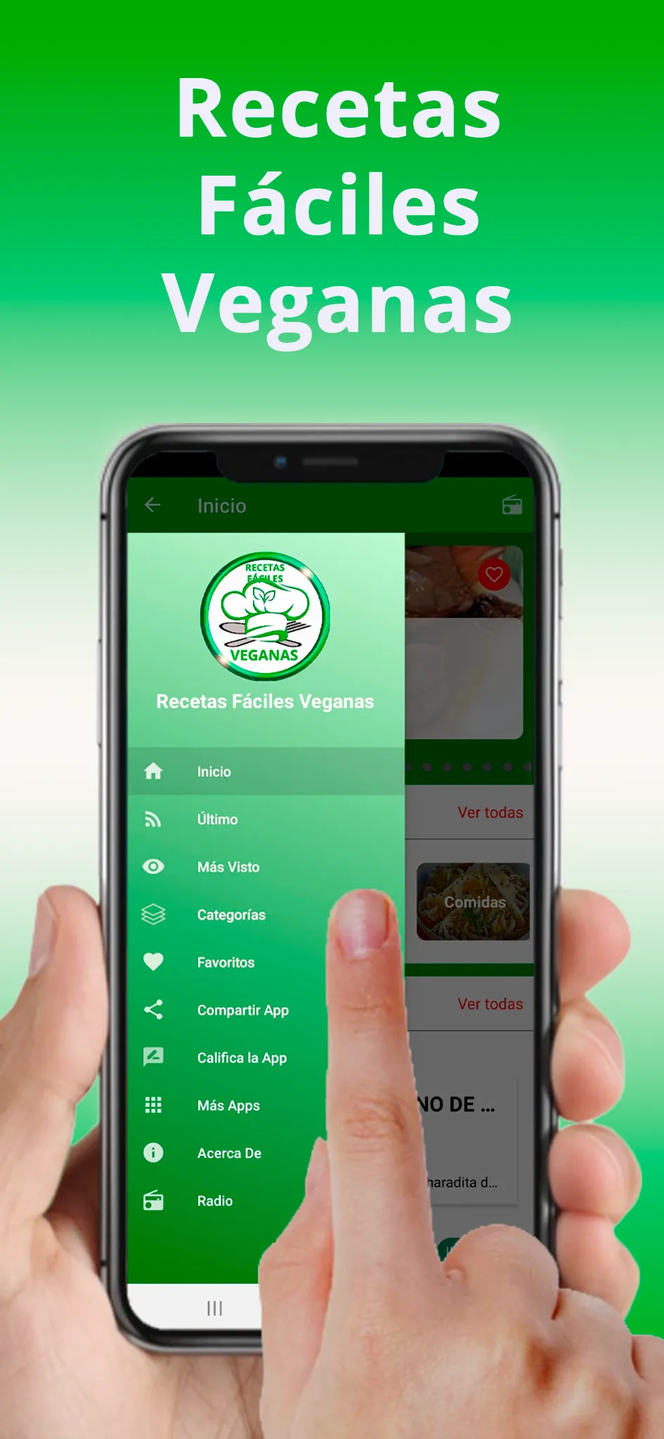 Recetas Fáciles Veganas | Indus Appstore | Screenshot