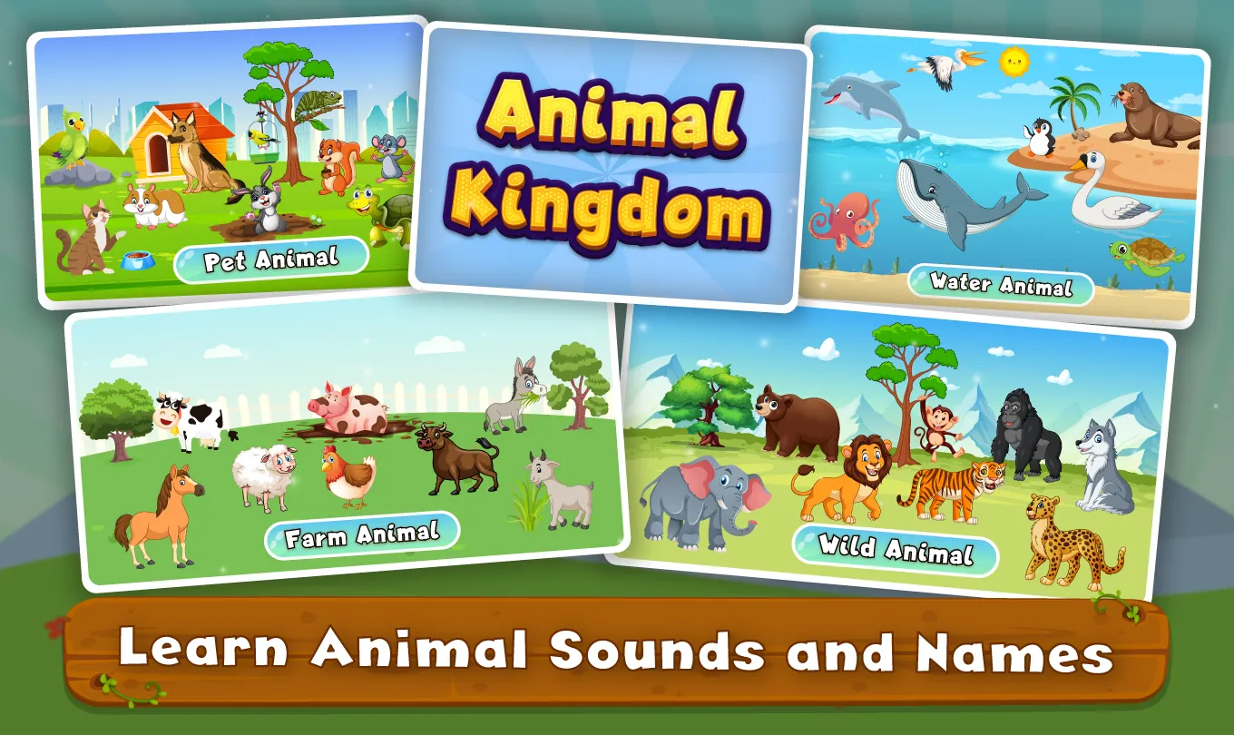 Kids Animal Sounds & Games | Indus Appstore | Screenshot