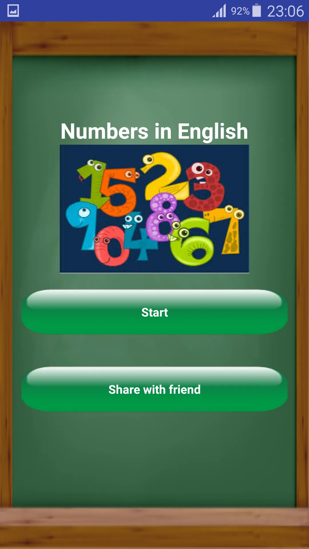 Les chiffres en anglais | Indus Appstore | Screenshot