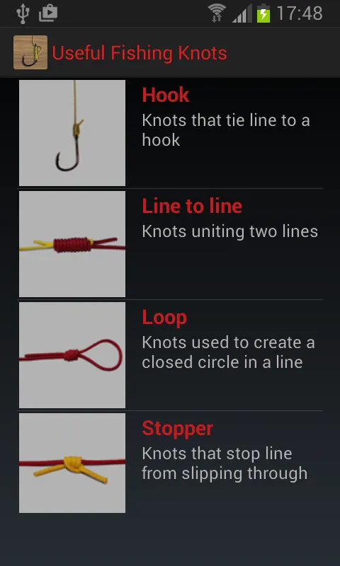 Useful Fishing Knots | Indus Appstore | Screenshot