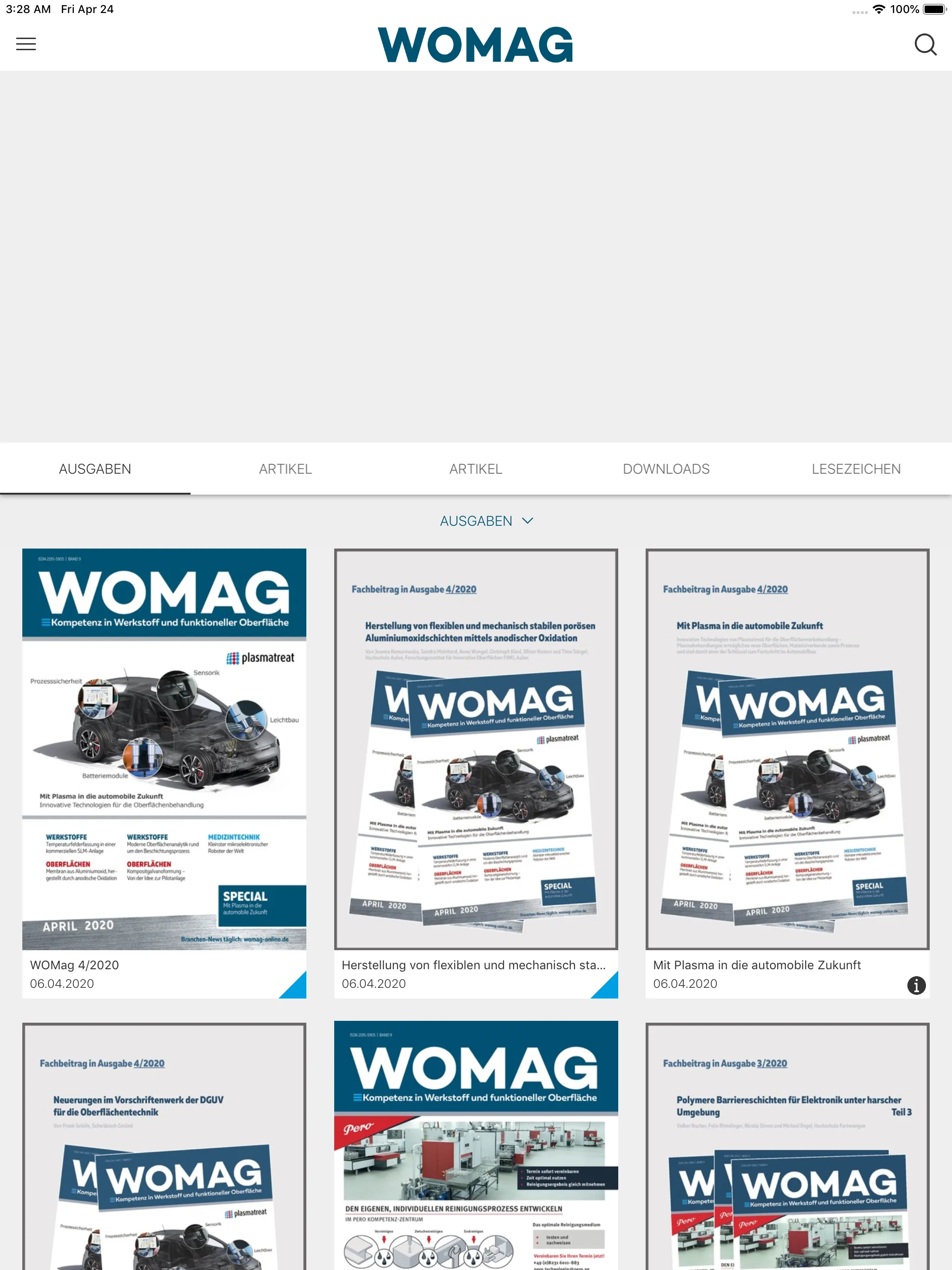 WOMag-App | Indus Appstore | Screenshot