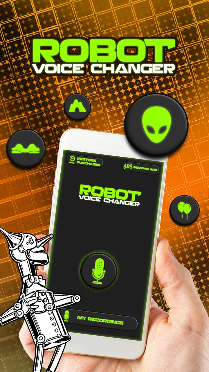 Robot Voice Changer | Indus Appstore | Screenshot