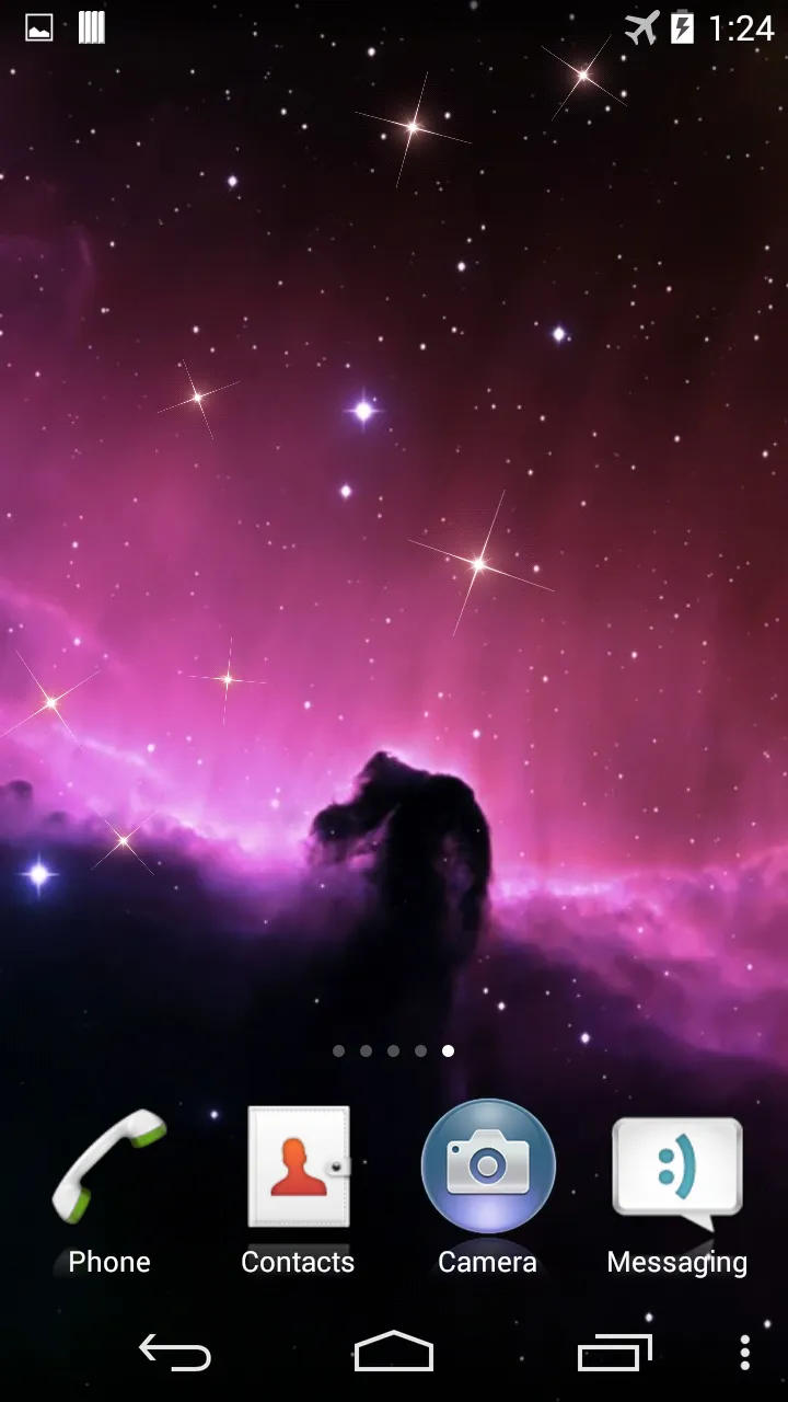 Outer Space Live Wallpaper | Indus Appstore | Screenshot