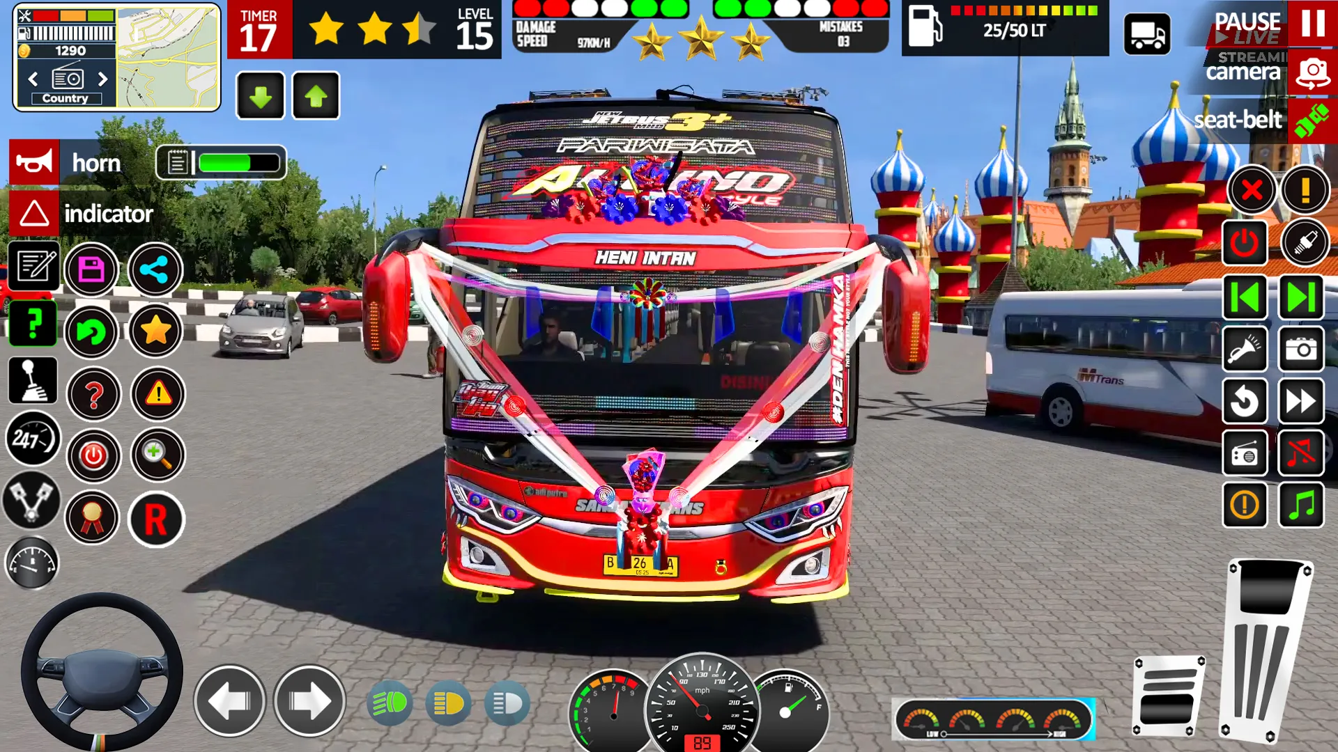 Bus Driving Euro Coach Bus | Indus Appstore | Screenshot