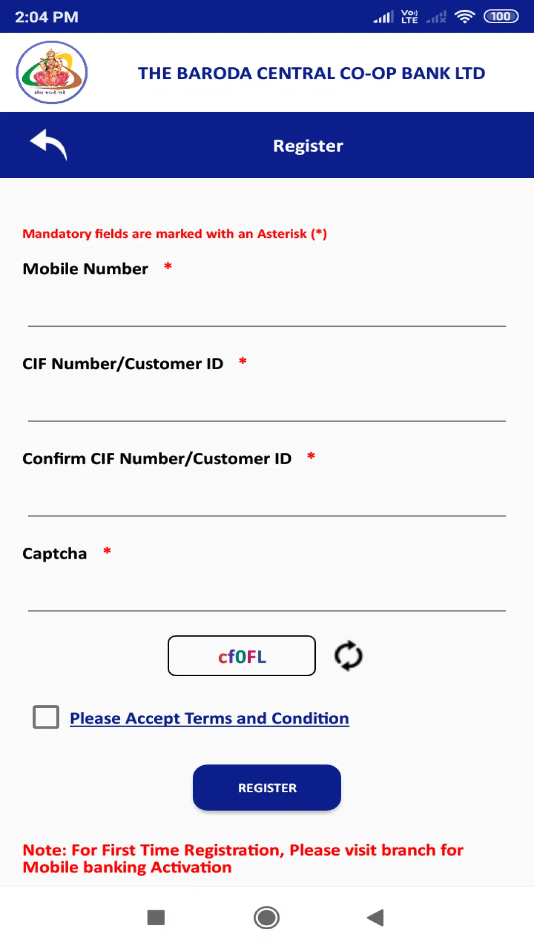 Baroda Mobile Banking | Indus Appstore | Screenshot