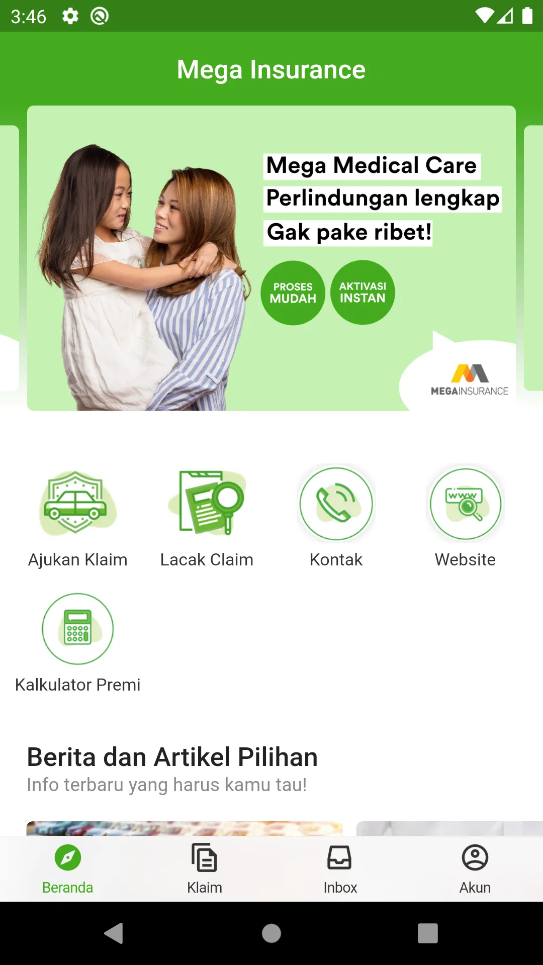 Mega Insurance | Indus Appstore | Screenshot