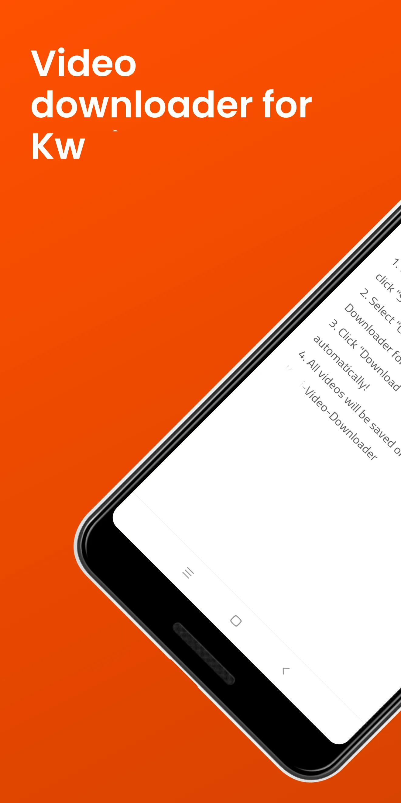 KW Video Downloader | Indus Appstore | Screenshot