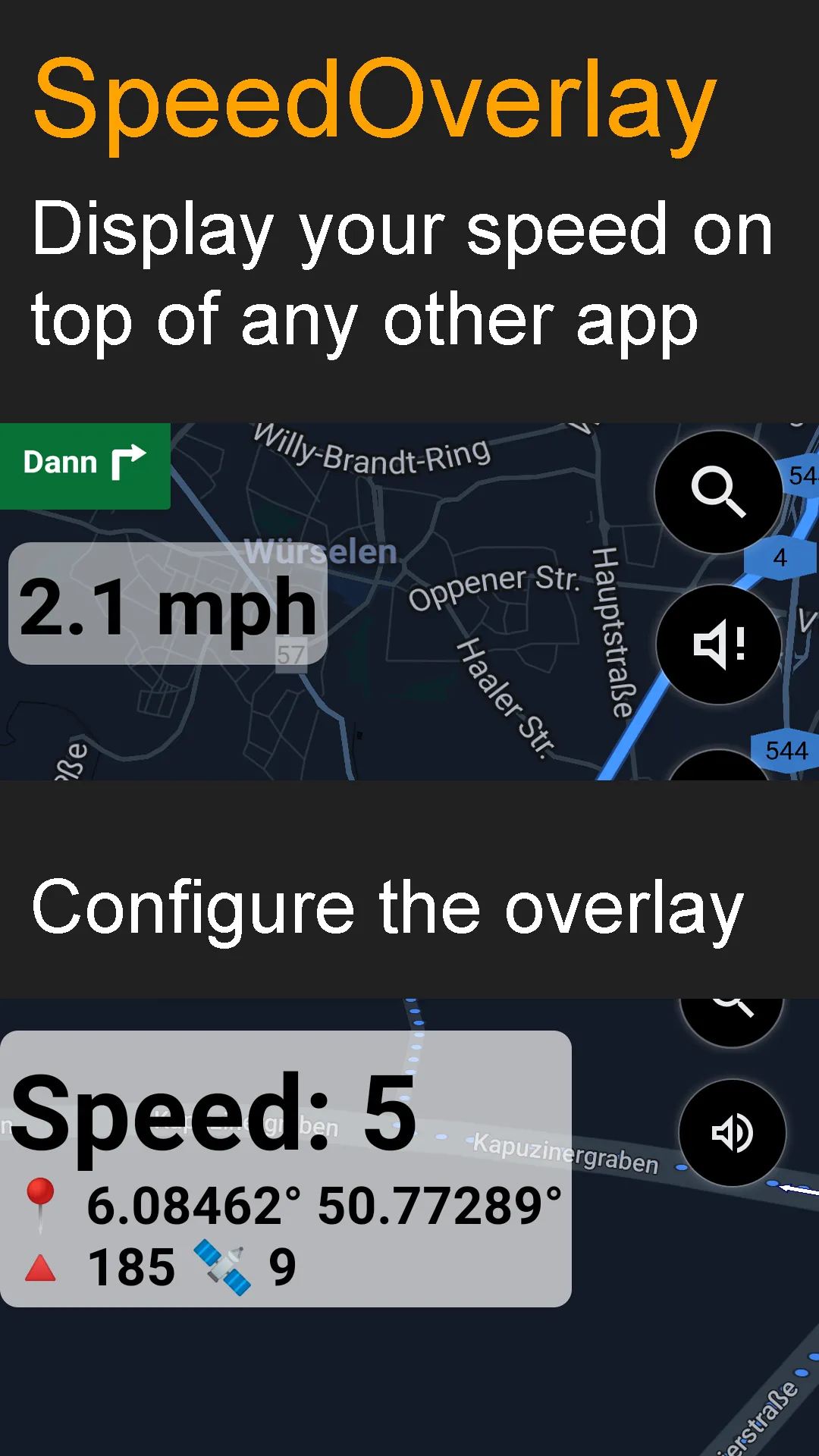 Speed Overlay | Indus Appstore | Screenshot