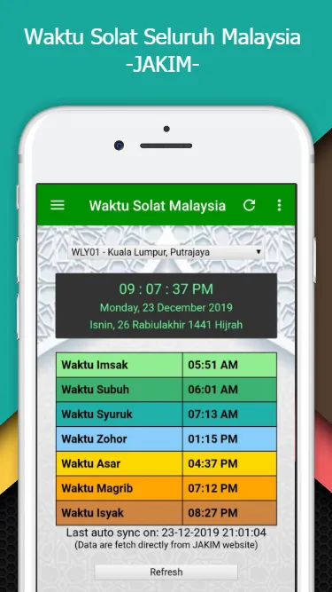 Waktu Solat Malaysia - JAKIM | Indus Appstore | Screenshot