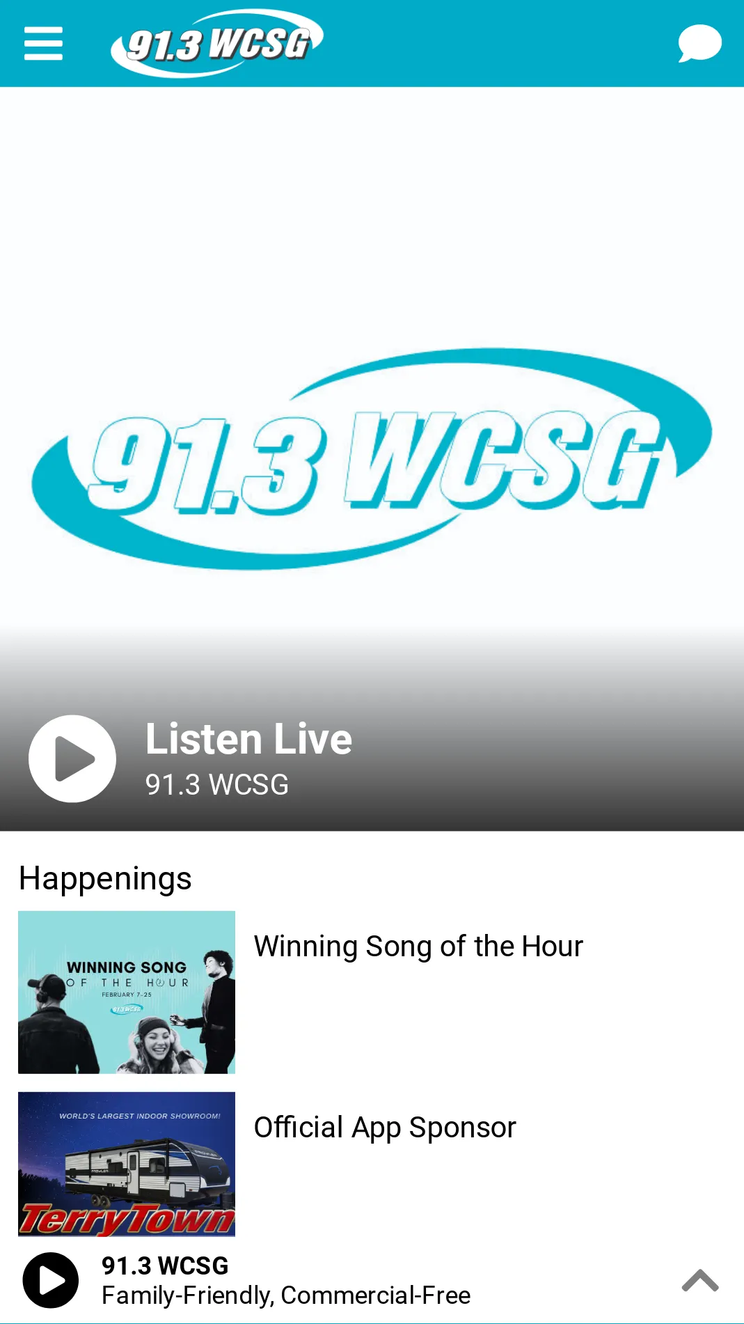 91.3 WCSG | Indus Appstore | Screenshot