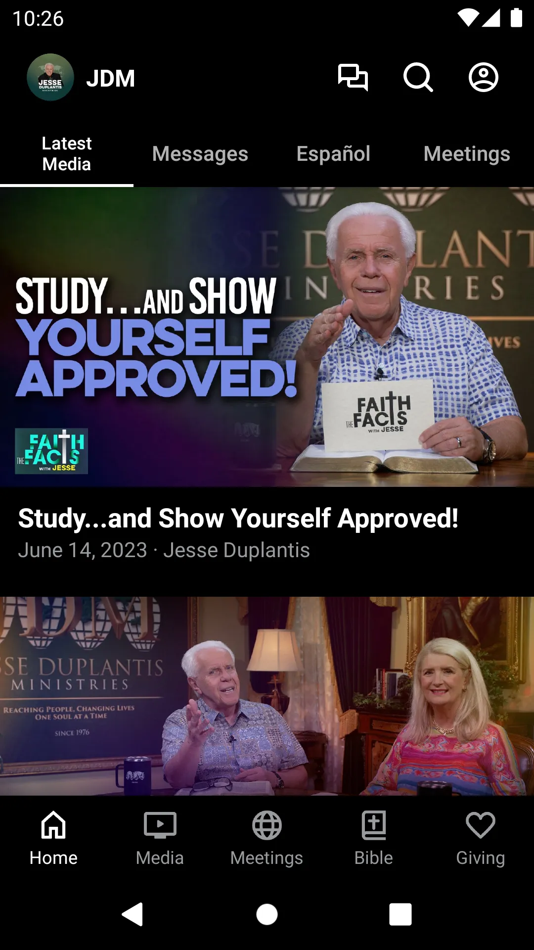 Jesse Duplantis | Indus Appstore | Screenshot