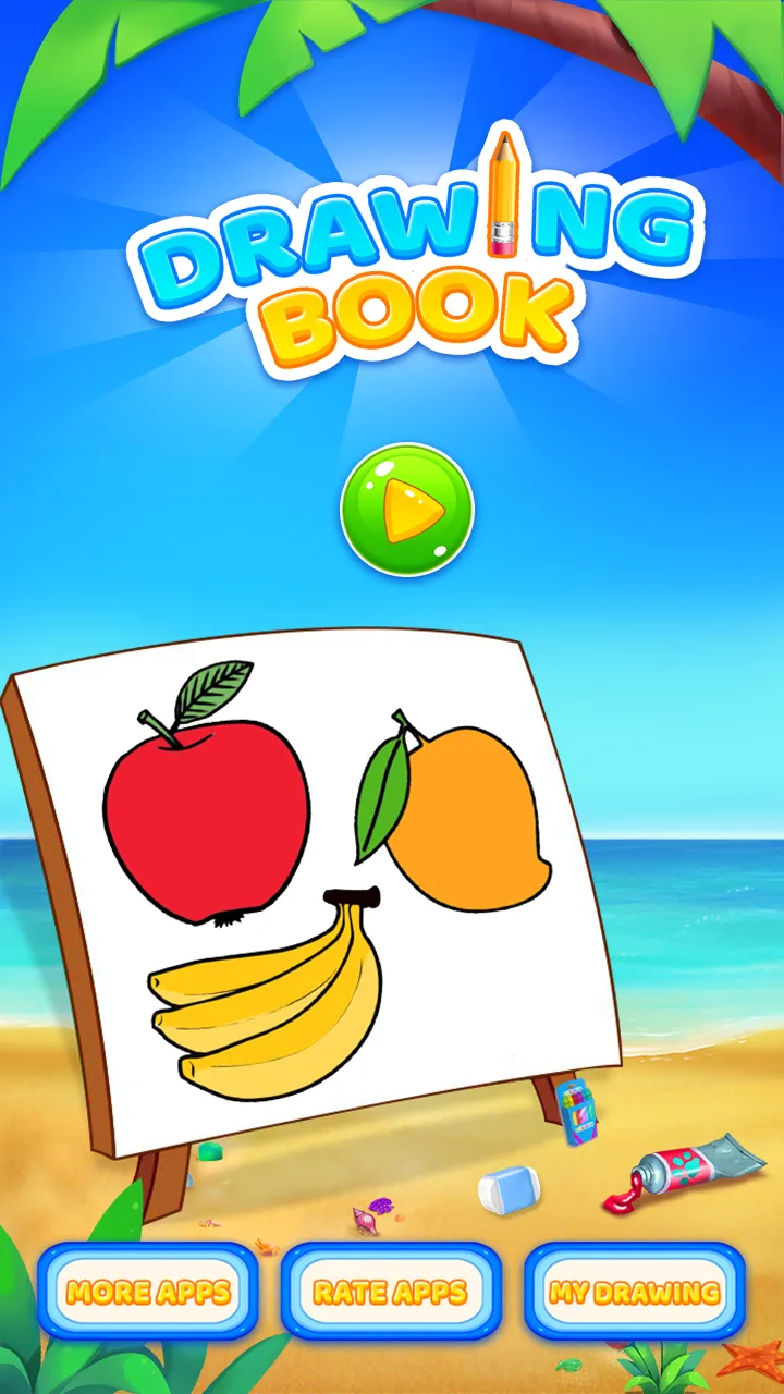 Fruits Coloring Book & Drawing | Indus Appstore | Screenshot