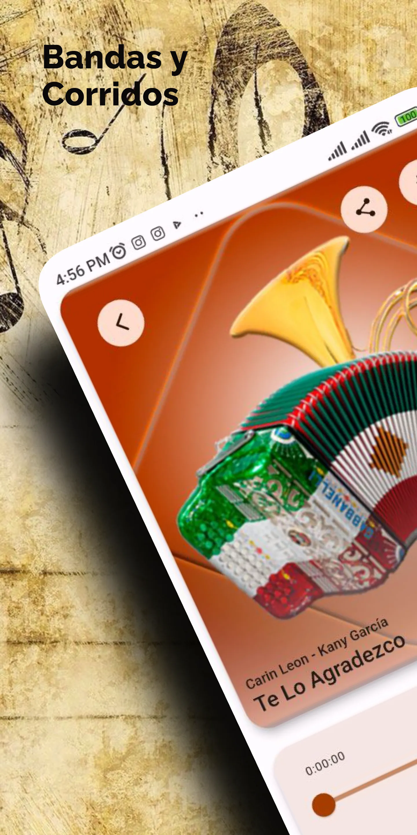 Mexican Ringtones Corrido | Indus Appstore | Screenshot