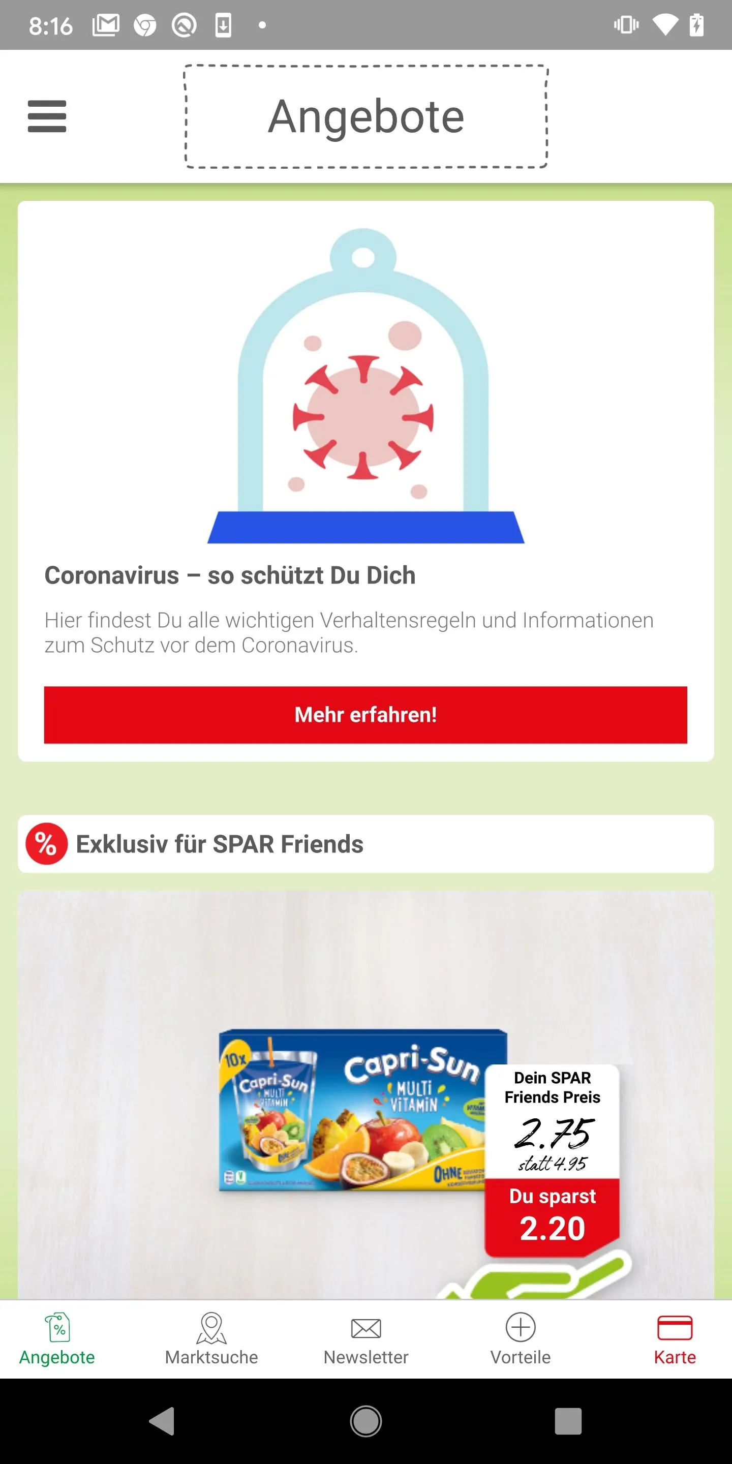 SPAR Friends | Indus Appstore | Screenshot